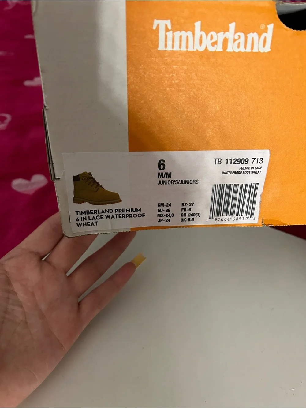 Timberland Wheat Tan Classic 6-Inch Waterproof Boots